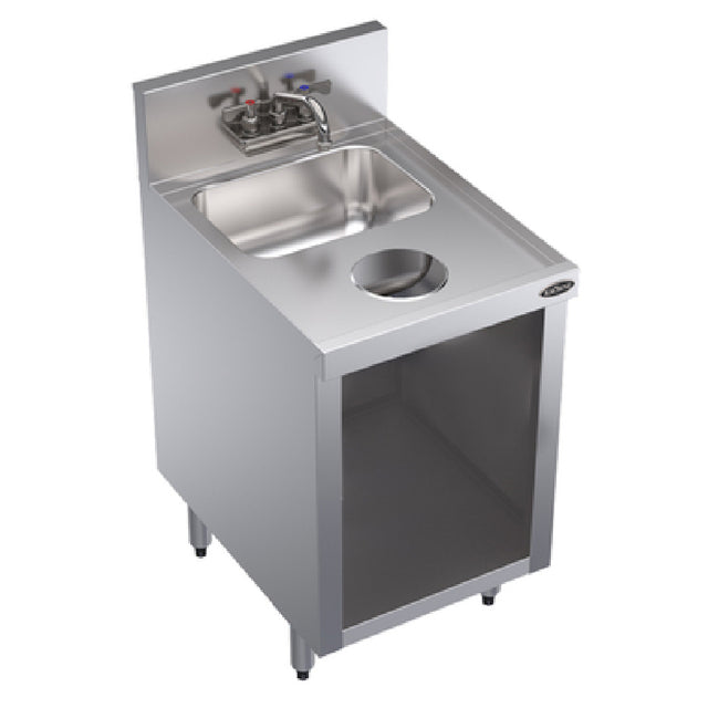 Krowne KR24-S18C Royal Series Underbar Hand Sink Unit Open Front Cabinet Base