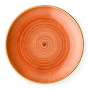Bon Chef 2060020P-O Tavola Coupe Plate 6.5" Dia. X .875"H Alumina Vitrified