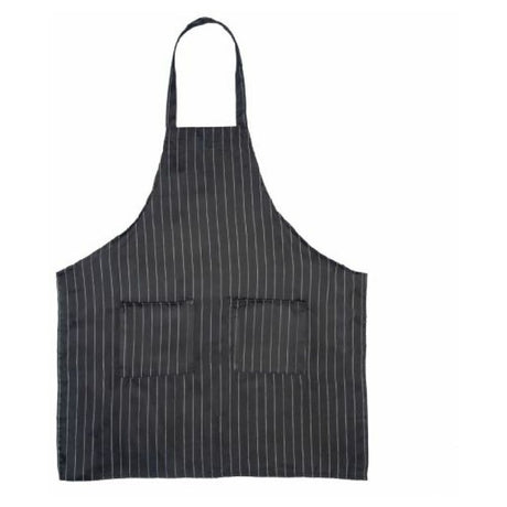 Chef Approved 167601BACPIN Bib Apron 34" X 30" (2) Front Pockets