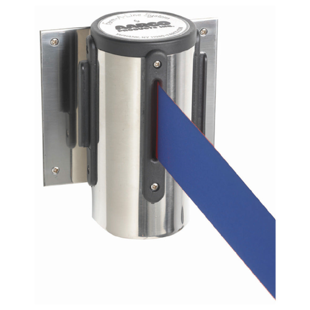 Aarco WM-7CBL WM-7CBL Form-A-Line™ System Wall Mounted Retractable Belt With A Chrome Casing