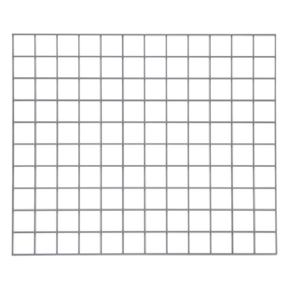 Metro WG3036K4 Quick Ship SmartWall Wire Grid 36" X 30" Metroseal Gray Epoxy-coated Corrosion-resistant Finish With Microban® Antimicrobial Protection