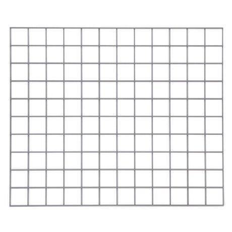 Metro WG3036K4 Quick Ship SmartWall Wire Grid 36" X 30" Metroseal Gray Epoxy-coated Corrosion-resistant Finish With Microban® Antimicrobial Protection