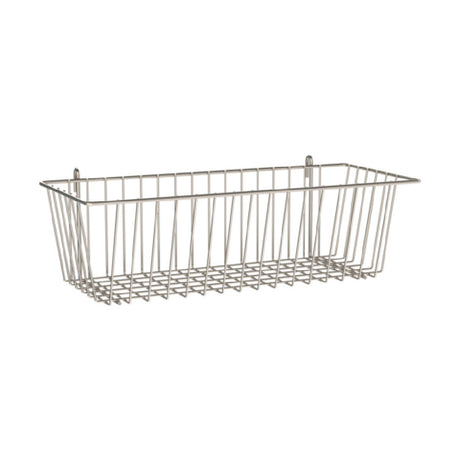 Metro H210S - SmartWall Life Storage Basket, 17-3/8"W X 7-1/2"D X 5"H, Type 304 Stainless Steel