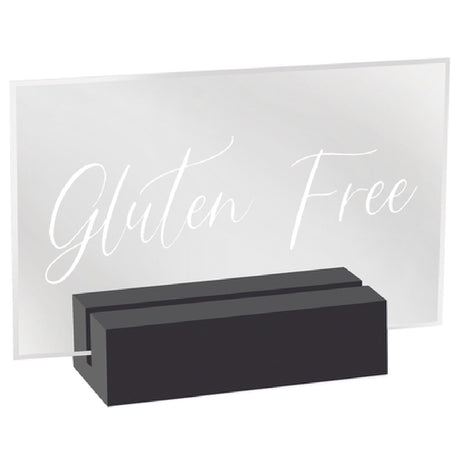 Cal Mil 22336-4-13 Sign "Gluten Free" 3-1/2" X 1" X 2-1/2"