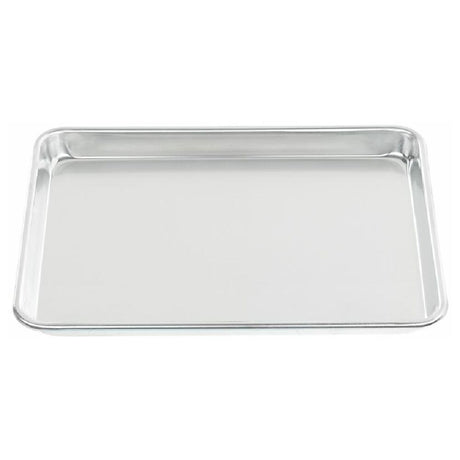 Chef Approved 19GQRTRBUN Bun / Sheet Pan 9-1/2" X 13" Quarter Size Closed Bead 20-Gauge Aluminum