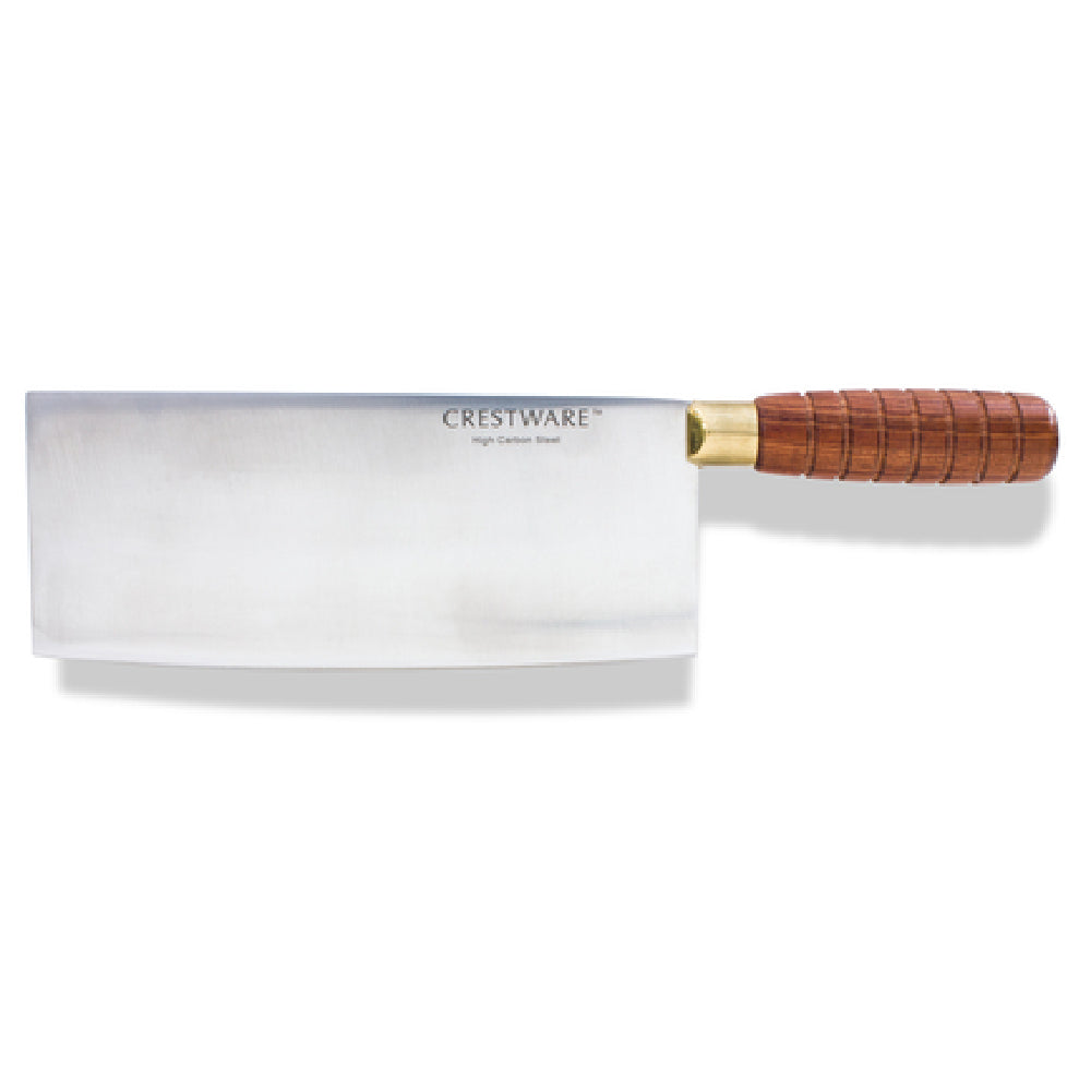 Crestware KN321 Chinese Cleaver 8" (individually Boxed)