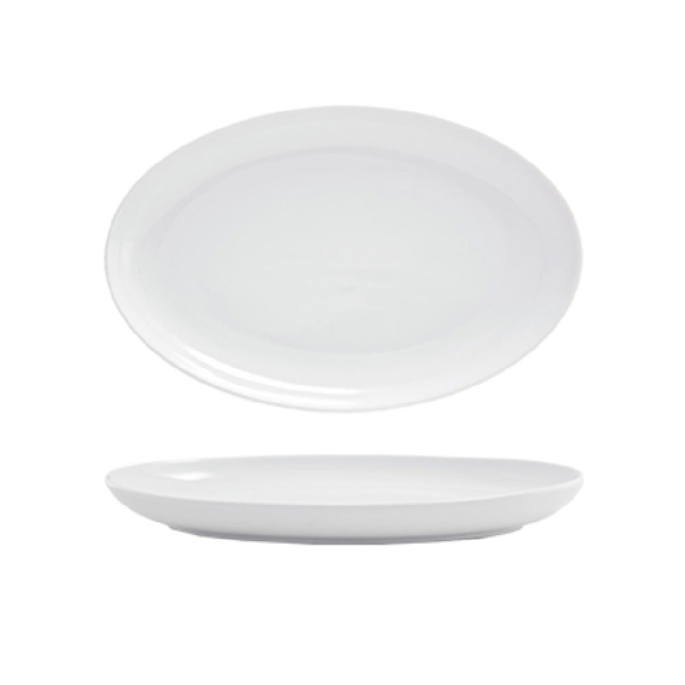 FOH DOS025WHP21 Harmony™ Plate 11-1/2" X 7-1/2" X 1-1/4" Oval