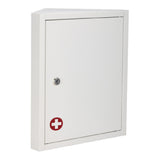 Alpine Industries ADIME999-01 Medical Cabinet 15"W X 7"D X 15"H Two Shelf Locking