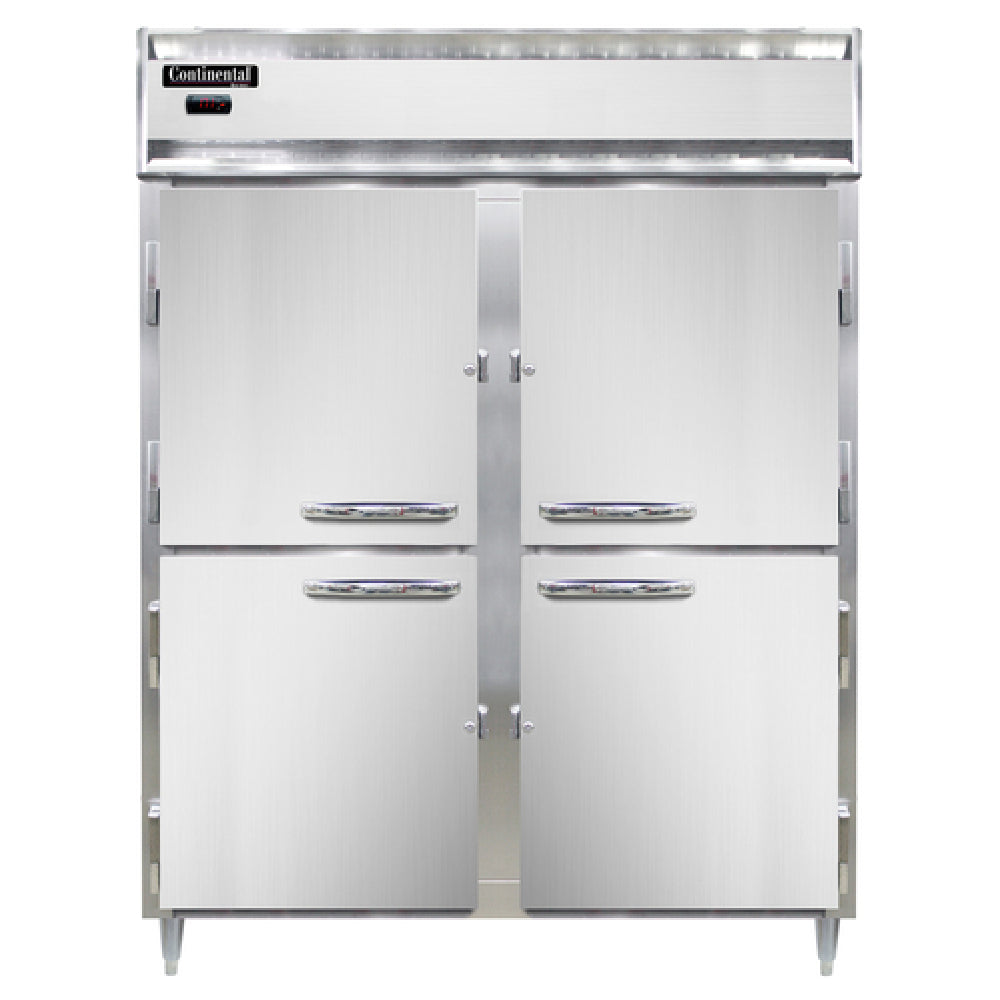 Continental Refrigerator DL2WE-SA-HD Designer Line Heated Cabinet Extra Wide Reach-in