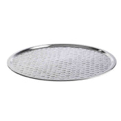 TableCraft Products 12847 - Hive Collection Serving Tray, Round, 18" Dia. X 1/4"H