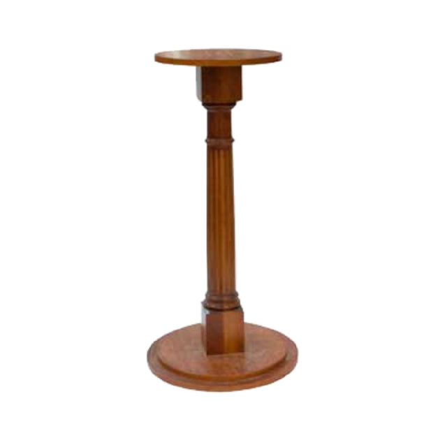 Bon Chef 61287 Ice Beverage Pedestal 36" Wood