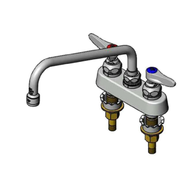 T&S Brass B-1112-XS Faucet 10" Swing Nozzle Deck Mounted