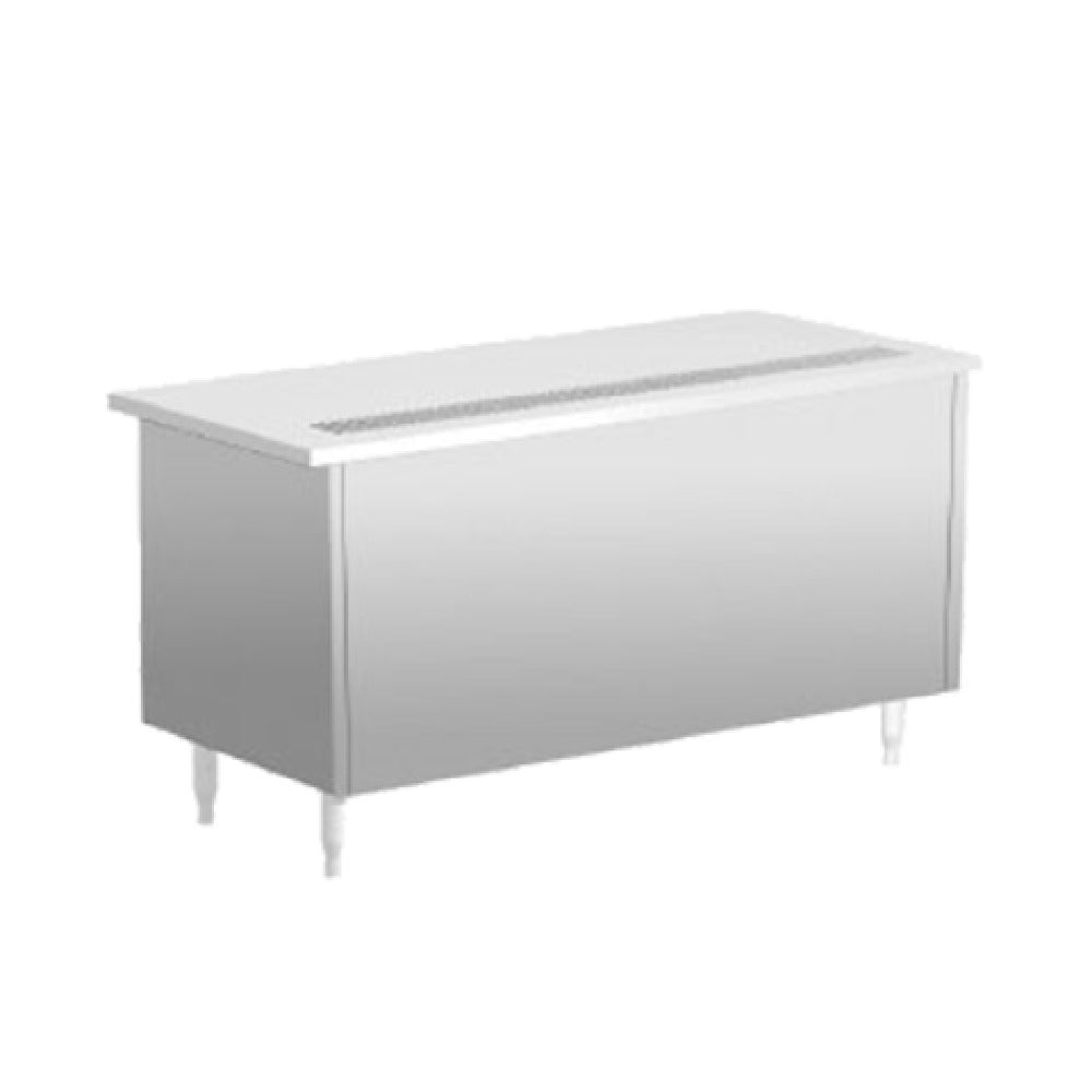 Delfield SCU-36 Shelleysteel™ Beverage Serving Counter 36" Long 14 Gauge Stainless Steel Top