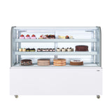 Koolmore KM-CDHF-17C-WH Bakery Display Case Refrigerated 60"W