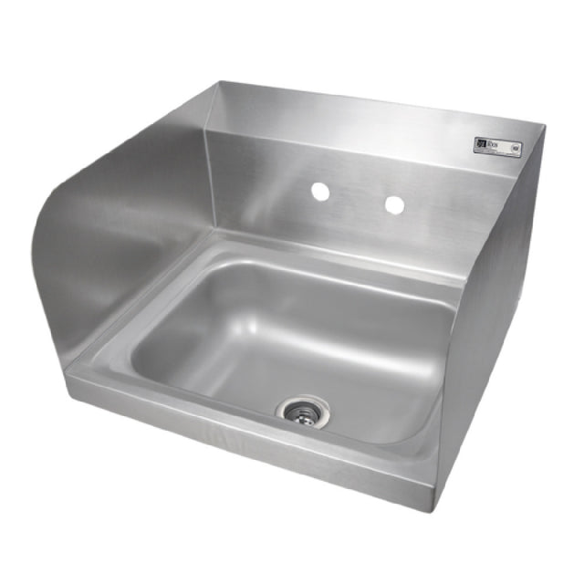 John Boos PBHS-W-1410-SSLR Pro-Bowl Hand Sink Wall Mount 14"W X 10" Front-to-back X 5" Deep Bowl