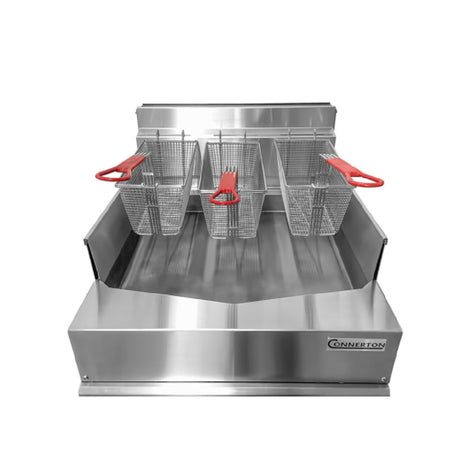 Connerton Cooking CSF-24 SHALLOW FRYER_NAT Fryer Gas Counter Top Unit