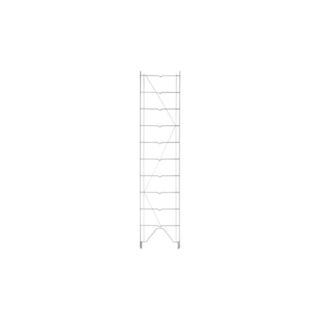 Metro 1252C Regular Erecta® Shelving Upright 12"W X 53-1/2"H Shelf Grooves Lock Into Upright At 5" Increments