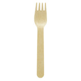 PacknWood 210CVB1 - Eco Fork, 6.2", Compostable