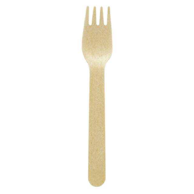 PacknWood 210CVB1 - Eco Fork, 6.2", Compostable