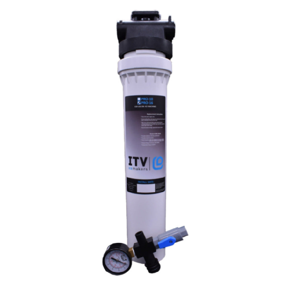 ITV Ice Makers PRO-111K Water Filtration System 16" Single Filtration Kit