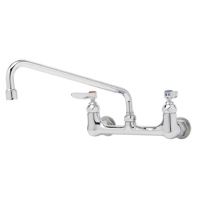 T&S Brass B-0231-AM Sink Mixing Faucet Wall Mount 8" Centers