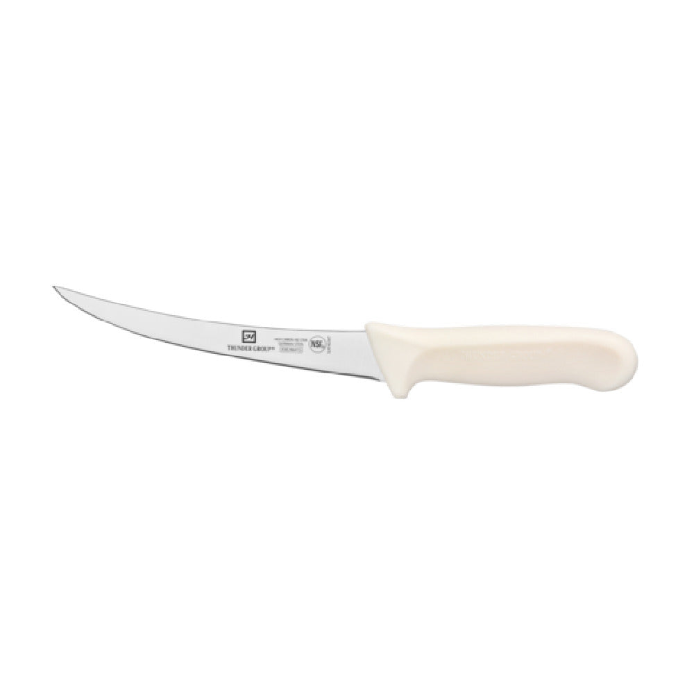 Thunder Group SLKF403WT Boning Knife 6" Blade Curved
