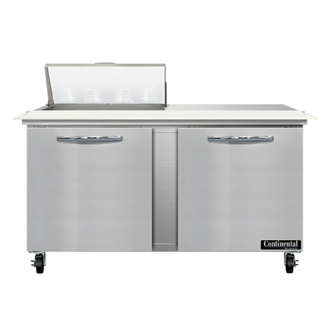 Continental Refrigerator SW60N8C Sandwich Unit 60"W 17.0 Cu Ft Capacity