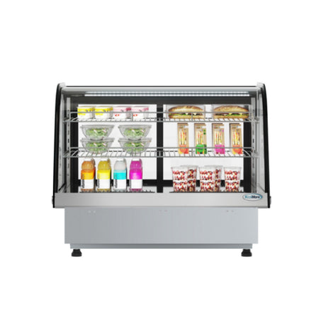 Koolmore DICDC-160-BK Refrigerated Display Case Countertop 34-1/2"W