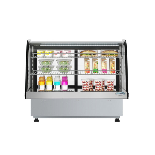 Koolmore DICDC-160-BK Refrigerated Display Case Countertop 34-1/2"W