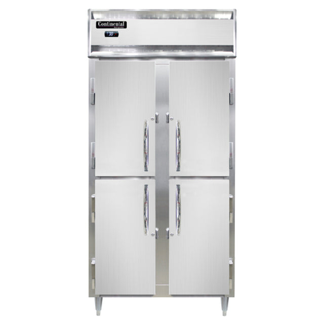 Continental Refrigerator D2RSENHD Designer Slim Line Refrigerator Reach-in 36-1/4"W