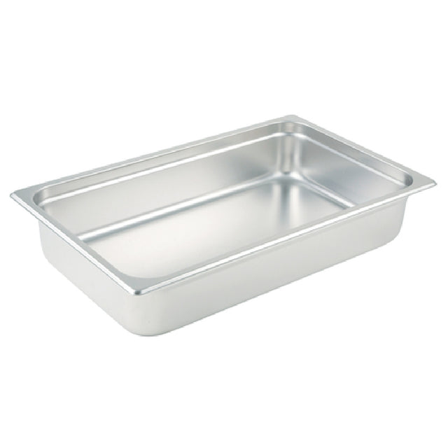 Winco SPJL-104 Steam Table Pan Full Size 20-3/4" X 12-3/4" X 4" Deep