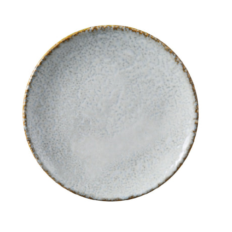 Yanco IB-707 - Iris Blue Plate, 7 1/4" X 3/4", Coupe