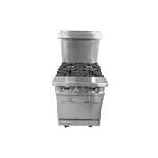 Connerton Cooking CN24-2-12G_LP Restaurant Range Gas 24"W X 34"D