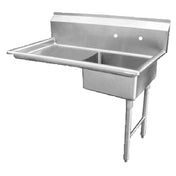 GSW USA DT48U-R Dishtable Undercounter Design 48"L X 30"D X 34"H