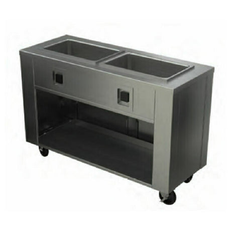 Alluserv AHFSL3 Evolution SlimLine Hot Food Counter (3) Pan