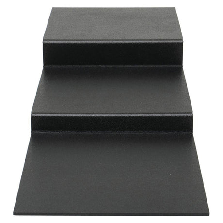 Hubert 29103 - Display Riser, 3-step, 12" X 29-3/4" X 4-1/4"H
