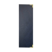 Risch HARST-2V 4.25X14 Harley Deluxe Padded Antibacterial/antimicrobial Faux-leather Menu Cover (specify Color)