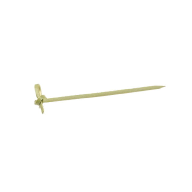 FOH AST012NAB83 Servewise® Disposable Knotted Picks 3-1/2" Bamboo