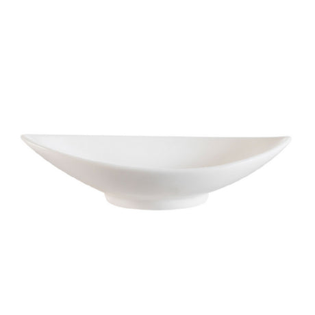 CAC China CND-10 Accessories Canoe Dish 10-1/2"L X 5-1/2"W X 3-1/2"H Boat Shape