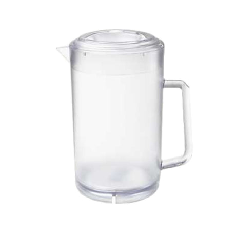 GET Enterprises P-3064-1-CL Water Pitcher 64 Oz. 7-1/2" Dia. X 8-1/2"H