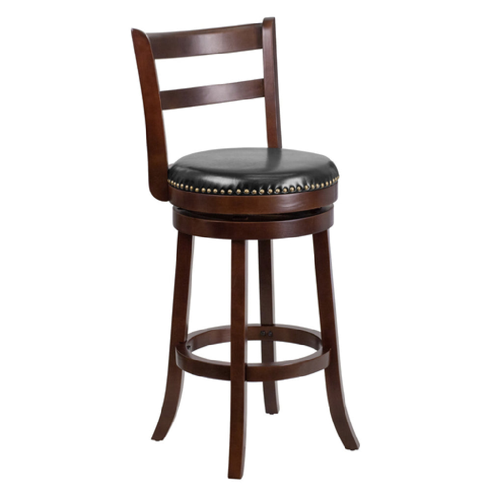 Flash Furniture TA-16029-CA-GG Swivel Bar Stool 30"H Seat Transitional Style