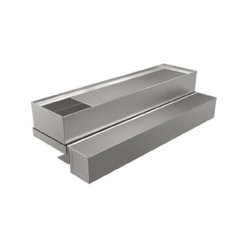 Krowne DCS6-24G - Death & Co Adaptive Scupper Unit, Garnish Box, 6" X 24"