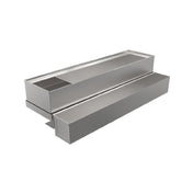 Krowne DCS6-24G - Death & Co Adaptive Scupper Unit, Garnish Box, 6" X 24"