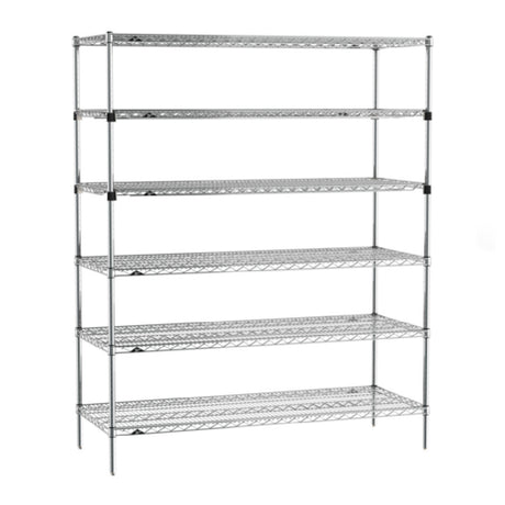 Metro SEZ-246074C-S-42 Super Erecta® Starter Shelving Unit 60"W X 24"D X 74"H