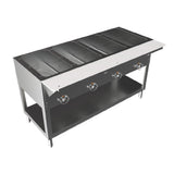 BK Resources ST-4 Steam Table Electric 4-pan Open Well Design