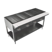 BK Resources ST-4 Steam Table Electric 4-pan Open Well Design