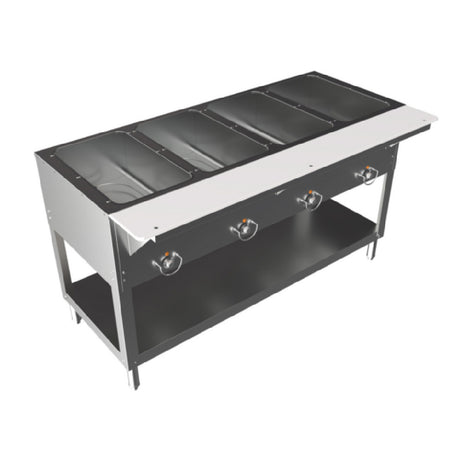BK Resources ST-4 Steam Table Electric 4-pan Open Well Design