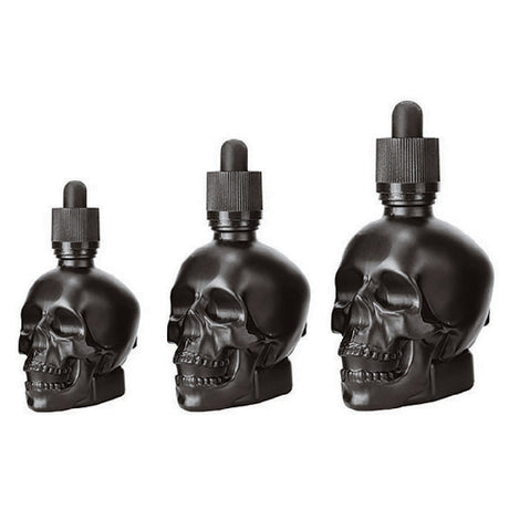 Paderno 41680-03 Skull Dash Bottle 1 Oz. Painted Glass