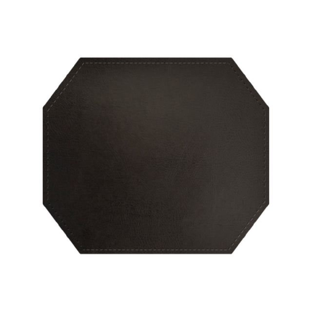 Risch TABLEMATOCT-TAM 15X13 Tamarac Light-grain Faux-leather Table Mat (specify Color)