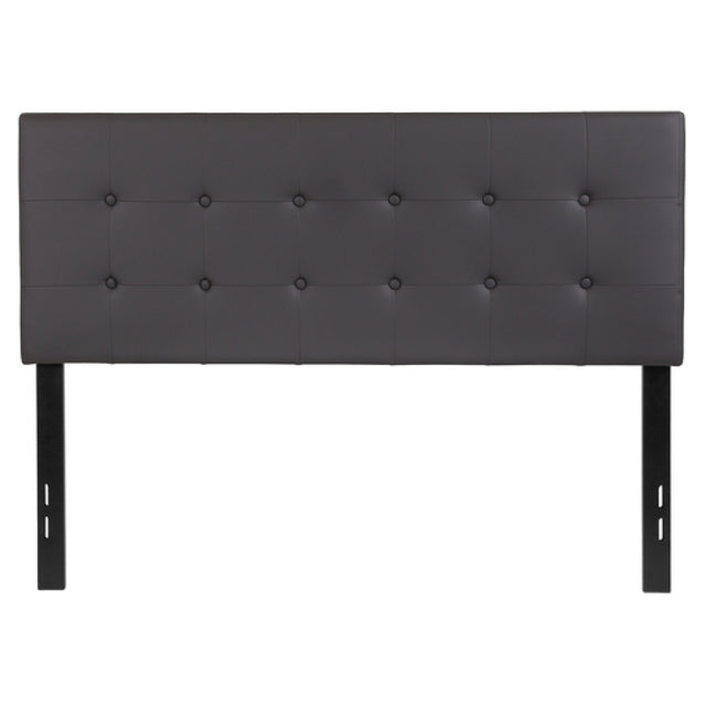 Flash Furniture HG-HB1705-F-GY-GG Lennox Headboard Full Size Contemporary Style